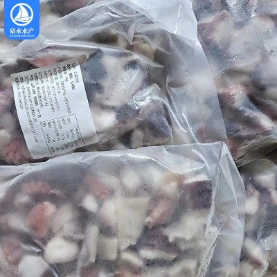 批发章鱼粒商用章鱼丁八爪足切粒大阪烧日料海鲜冷冻水产八爪粒图2