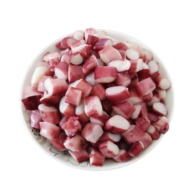 批发章鱼粒商用章鱼丁八爪足切粒大阪烧日料海鲜冷冻水产八爪粒