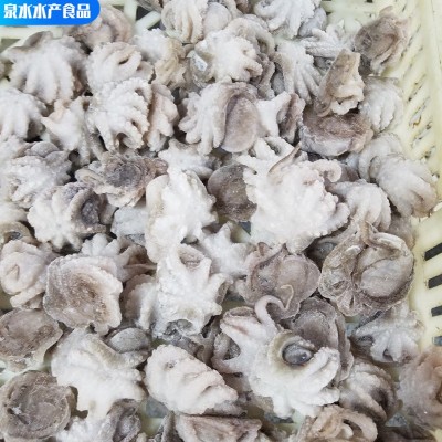 鲜活冷冻海鲜迷你小章鱼盐磨八爪鱼 水产短腿刺身翻花爆头小章鱼图2