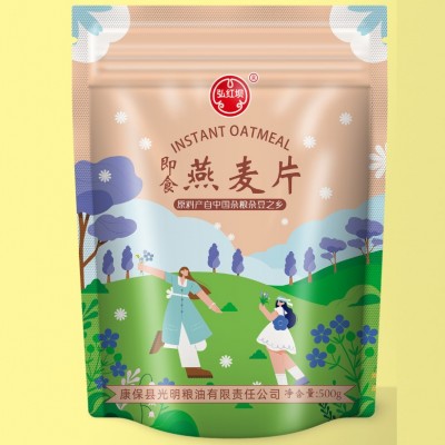 燕麦片即食冲泡饮品无糖谷物燕麦代餐燕麦片早餐代餐燕麦片批发图2