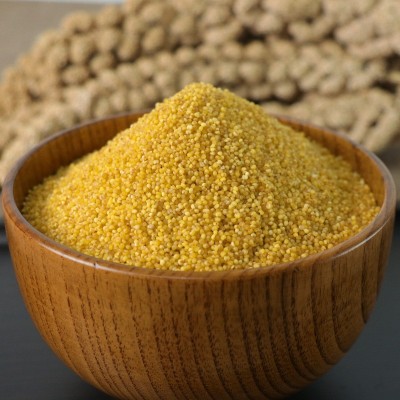 耕话题米脂黄小米仙鹤布袋装2.5kg 五谷杂粮图2