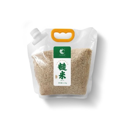 籼米丝苗米糙米3斤小袋1.5kg杂粮粗粮当季新米厂家批发代加工图2