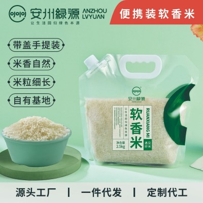 大米企业团购一件代发软香米5斤丝苗米长粒籼米手提小袋当季新米图5