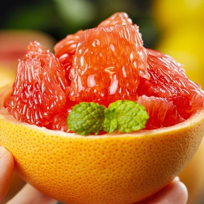 国产西柚 当季新鲜现摘现发2/4/6/8个装 红心葡萄柚 酸甜爆汁水果图2