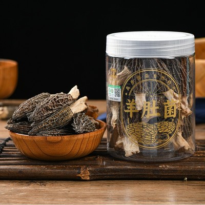 有机羊肚菌瓶装50克伴手礼盒彤菌堂头茬羊肚菌干货礼品肉厚味香图5