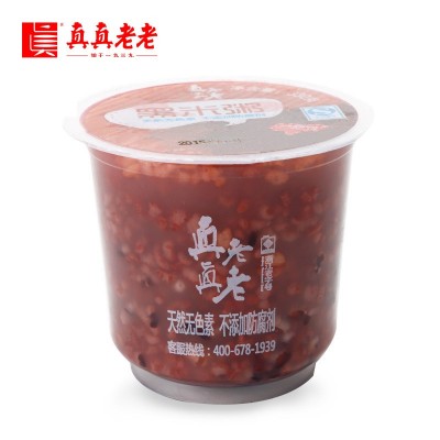 浙江真真老老粥黑米粥八宝粥南瓜粥小米粥银耳羹330g*30杯/箱速食