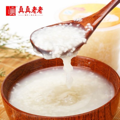 浙江真真老老粥黑米粥八宝粥南瓜粥小米粥银耳羹330g*30杯/箱速食图3