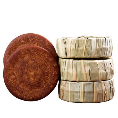 源头厂家老红糖坐月子大叶子红糖真空包装云南纯手工甘蔗叶子红糖