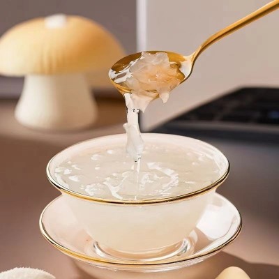 厂家直销本草银耳散装袋装罐装批发代发免洗燕耳冲泡即食干银耳图2