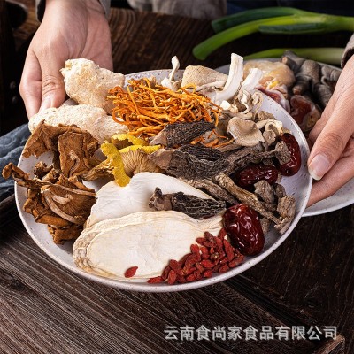 煲汤料50克羊肚菌鹿茸干货云南特产七彩菌批发菌汤包菌菇云南菌图3
