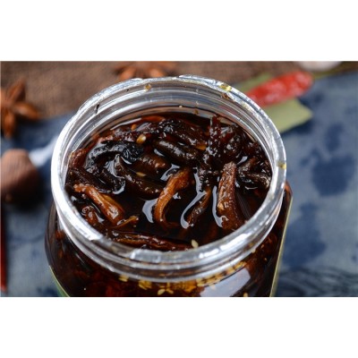 【油鸡枞菌460g/瓶】云南土特产 下饭菜 开盖即食 兰野直销