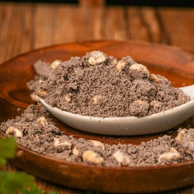 致山野谷羹黑芝麻糊黑米黑豆桑葚山药核桃粉营养即食早餐冲饮罐装图3
