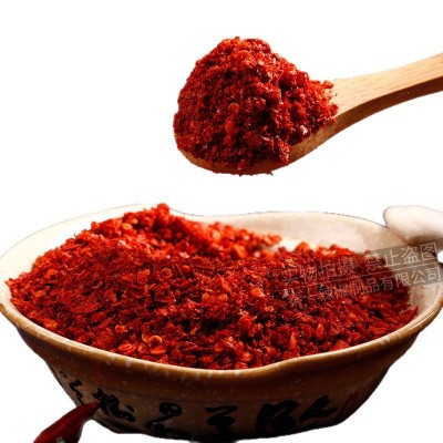 辣椒面中粗陕西秦椒商用烧烤油泼面辣子粉家用红辣椒秦一干辣椒
