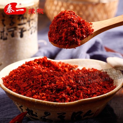 辣椒面中粗陕西秦椒商用烧烤油泼面辣子粉家用红辣椒秦一干辣椒图4