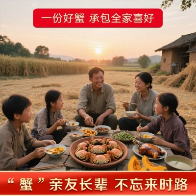 苏州大闸蟹公5两母3.5两公母对10只装鲜活大闸蟹螃蟹鲜活大闸蟹