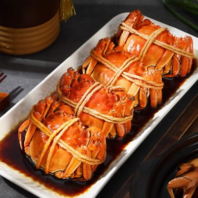 全母花雕醉蟹批发价优 复购爆款 供货稳定 一件代发适配多渠道图2