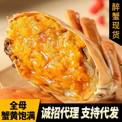 全母花雕蟹熟醉蟹整箱批发 价格优惠 售后保障 诚招代理|可代发图5