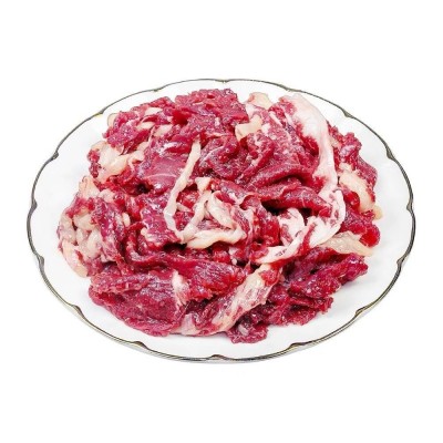 潮汕鲜切牛肉批发 牛肉火锅雪花肥牛吊龙五花趾半斤装当天现切图2