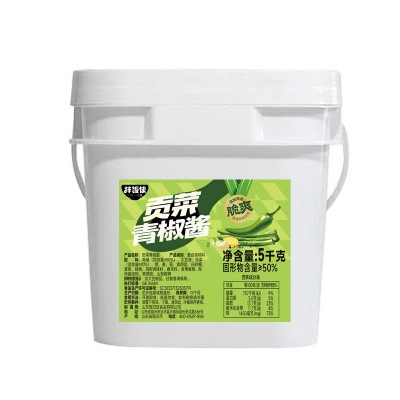 贡菜青椒酱火锅蘸料拌饭拌面夹馍酱开味狗同款辣椒酱源头厂家代发