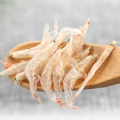 广西北海特产生虾皮宝宝生晒烘淡干虾皮钩海米虾米干货1斤起批图2