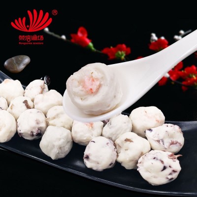 火锅食材生鲜海螺丸子章鱼丸子墨鱼丸子鲜虾丸商用家用250g海鲜丸图3