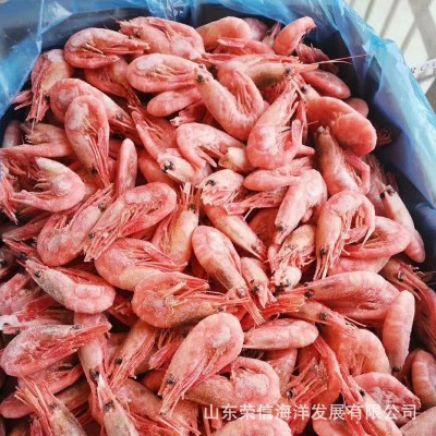新货北极甜虾熟食冰虾头籽虾冻虾即食海鲜水产大虾定制厂家直供图3