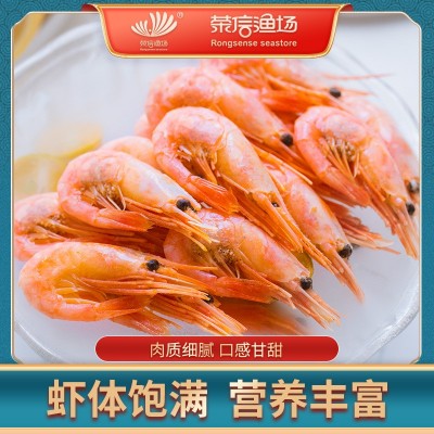 新货北极甜虾熟食冰虾头籽虾冻虾即食海鲜水产大虾定制厂家直供图5