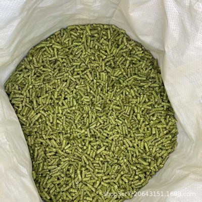 苜蓿草颗粒加工兔兔龙猫豚鼠荷兰猪粮食主粮幼兔粮成兔粮牧草兔粮图3