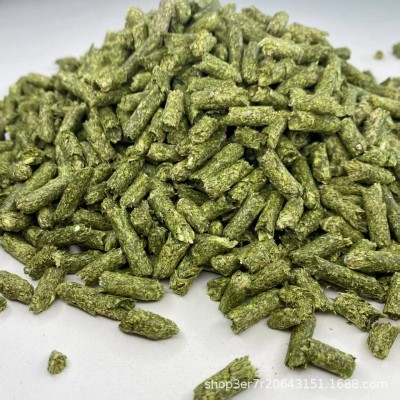 苜蓿草颗粒加工兔兔龙猫豚鼠荷兰猪粮食主粮幼兔粮成兔粮牧草兔粮图4