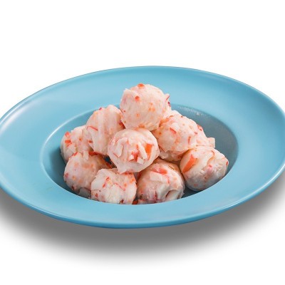 豆捞蟹子龙虾风味球2500g蟹柳肉丸关东煮冷冻食材批发丸子鱼丸