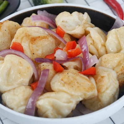 闸坡码头绉纱鱼腐金纱鱼豆腐250g关东煮食材商用批发金沙莎鱼腐图2