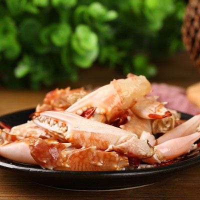 麻辣醉蟹钳即食罐装500g一件代发代加工捞汁小海鲜香辣蟹脚蟹腿图5