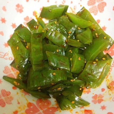 韩式海白菜酱菜小菜下饭菜裙带菜梗段片海带酱菜图3