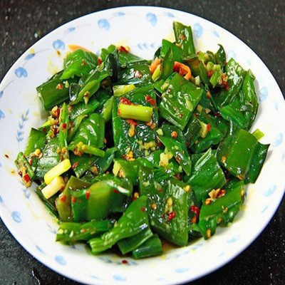 韩式海白菜酱菜小菜下饭菜裙带菜梗段片海带酱菜图5