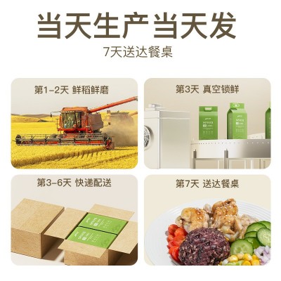 泥河湾七色糙米杂粮米五谷杂粮低脂粗粮糙米饭黑米红米糯米5斤图2