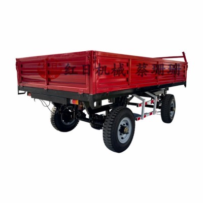 拖车7ＣＸ-3液压后翻自卸拖车拖斗半挂车自卸车厢 农用拖拉机拖斗