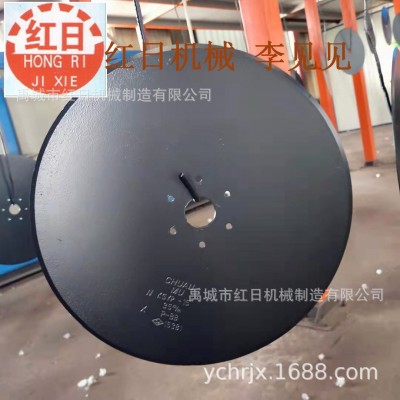 红日耙片 610直径平盘犁片 扇形平盘尾轮片 重型圆盘犁片图5