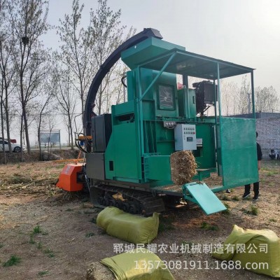 大型玉米秸秆收割粉碎打捆一体机牧草牛羊饲料青储收割粉碎打包机图4