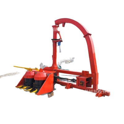 小型青储侧挂割台拖拉机侧挂青储机单盘双盘割台玉米秸秆粉碎收割