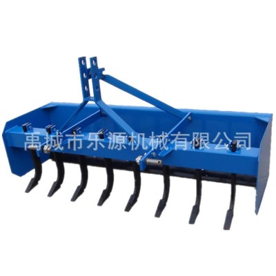 液压刮板平地机 农用四轮拖拉机带厢式板平地 土地整平设备