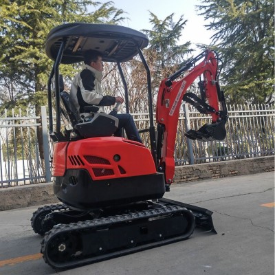 履带式小挖机厂家源头批发工程用小型挖掘机园林挖土挖沟用挖掘机图3