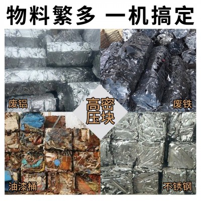 废铁钢筋压块机全自动废铜废铝压块机金属铁销压块机图2