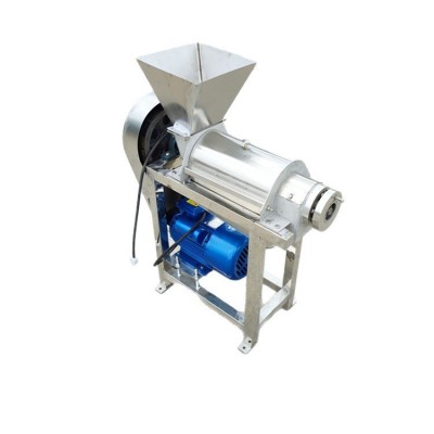 工业螺旋生姜榨汁机商用梨葡萄破碎打汁机杨梅芒果桃子榨汁分离机