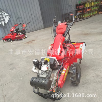 家用小型微耕机 农用四驱旋耕机 果园大棚开沟除草机图2