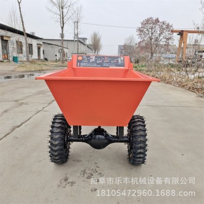 汽油运输手推车 建筑砂石搬砖运输车 山地工地搬运车图4