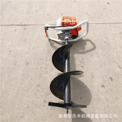手提挖坑机 农用单人大功率小型汽油挖坑机 果园施肥钻孔打洞机图4