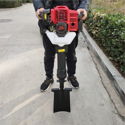 汽油手提挖树机 园林小型便携式起树机 大功率轻便挖树机图4