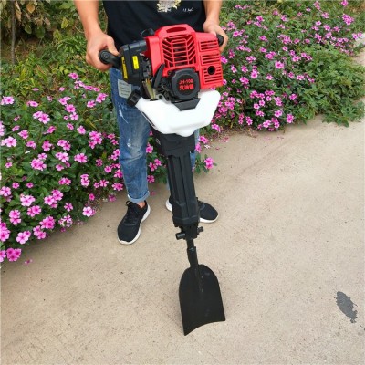汽油手提挖树机 园林小型便携式起树机 大功率轻便挖树机图3