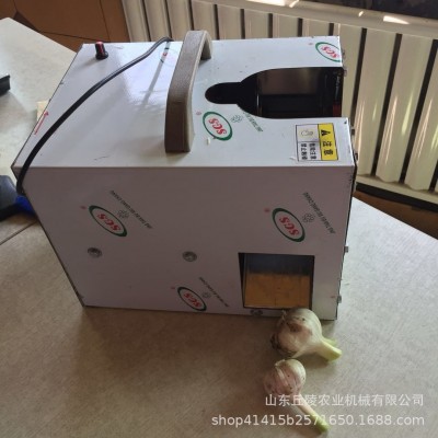 厂家供应大蒜剪杆去胡机 48V电动鲜蒜加工设备 轻便小型切蒜机