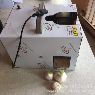 厂家供应大蒜剪杆去胡机 48V电动鲜蒜加工设备 轻便小型切蒜机图2